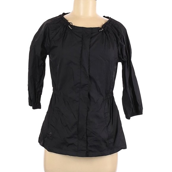 Converse One Star Black Track Windbreaker Jacket Size S - Picture 1 of 5